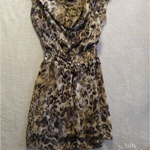 MM Couture Animal Print Mini Dress